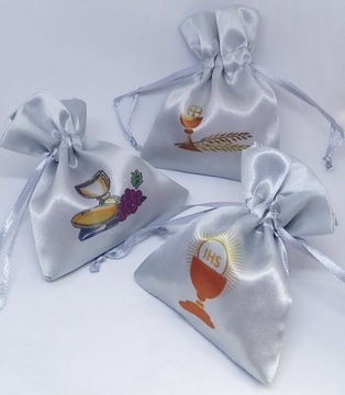 Подарочный пакетик для гостей, Святое Причастие + ИМЯ