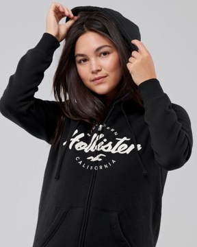 HOLLISTER Abercrombie Bluza Sherpa Futerko USA S