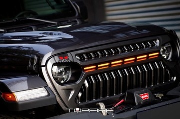 GRILL VENOM ATRAPA LED WRANGLER JL 2018+ GLADIATOR