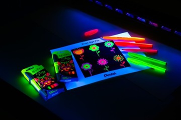 PENTEL ZESTAW DO LITERNICTWA Sign Brush Pen FLUO ART NOWOŚĆ