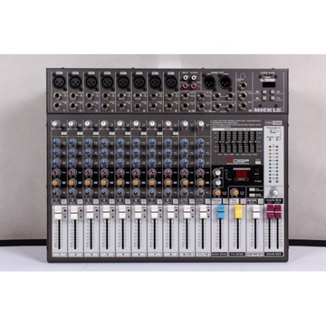 Powermikser PME122A DSP czytnik USB (MP3, WAV) 2x250W/RMS/4ohm MICKLE