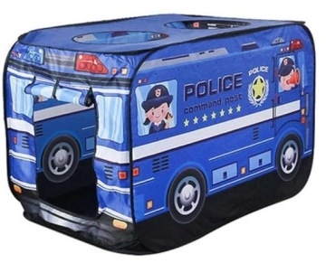 Детская палатка Полицейская машина Самосборная легкая игровая палатка 112 см