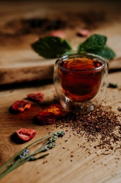 Чай Ройбуш КЛУБНИКА ЛАВАНДА МЯТА Лаванда Powiew Tea Selection 50г