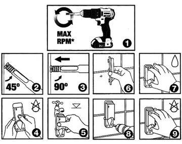 Алмазное сверло 5 мм для КЕРАМИКИ DeWALT DT6037