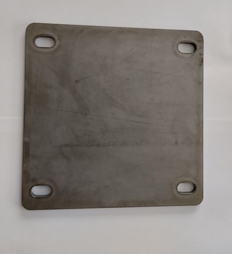 Blacha stal montażowa marka podstawa 200x200x10mm 20x20cm gr. 10mm 11/21
