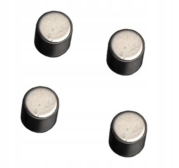 MAGNESY do SZKLANYCH TABLIC *4 szt* cylindry NAGA