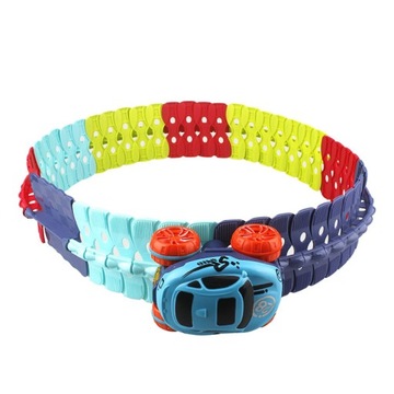 ГИБКАЯ АВТОМОБИЛЬНАЯ ГОНОЧНАЯ ТРАССА XXL + АВТОМОБИЛЬ