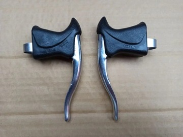 Special brake handle for the original road bike bending handlebar brake lev