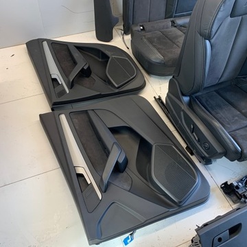 Комплект сидений, сиденья, обивка, боковые панели, кожа AUDI Q5 II FY 80A S-line 19р