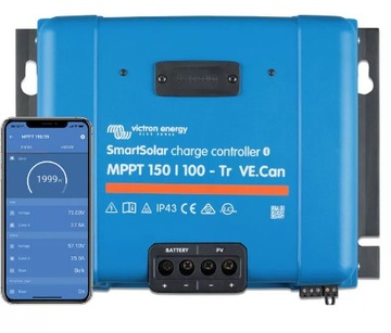 Regulator ładowania SmartSolar MPPT 150/100 Tr VE.Can Victron Energy