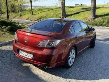 Mazda 6 II Sedan 2.5 MZR 170KM 2008 Mazda 6 2.5 benz Zarejestrowany Mały przebieg LPG, zdjęcie 5