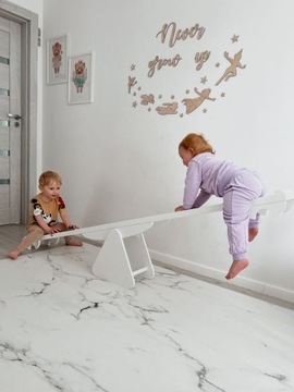 Качели с маятниковым балансиром - белый