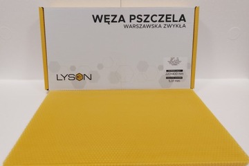 Węza WARSZAWSKA ZWYKŁA 1kg naturalny WOSK pszczeli WĘZA W-Z 1KG wosk