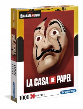 PUZZLE 1000 - DOM Z PAPIERU - NETFLIX CLEMENTONI