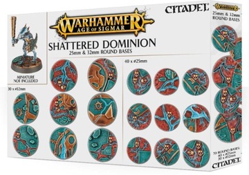 AOS: SHATTERED DOMINION: КРУГЛЫЙ 25 И 32 ММ