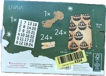 АДВЕНТ-КАЛЕНДАРЬ ЛИВАЙЯ БУДЕТ ЗАПОЛНЕН 0567