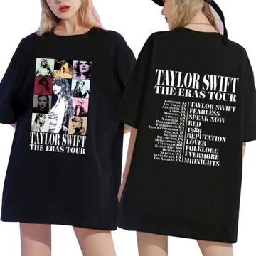 T-shirt z krótkim rękawem i nadrukiem koncertowym Taylor Swift
