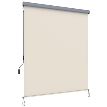 MARKIZA PIONOWA roleta składana balkonowa tarasowa 160x250 cm BEŻ