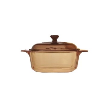 CLASSIC VISIONS Garnek szklany z pokrywką 1.25l