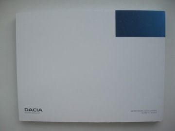 Dacia Dokker 2017-2021 Руководство по эксплуатации на польском языке