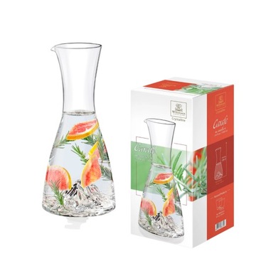 Karafka szklana na wodę sok lemoniadę Wilmax 1000 ml Dekanter do wina