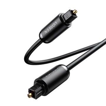 UGREEN ALUMINIOWY PRZEWÓD KABEL OPTYCZNY CYFROWY AUDIO 5.1 TOSLINK SPDIF 2M