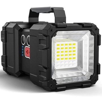 СВЕТОДИОДНЫЙ ТАКТИЧЕСКИЙ ФОНАРЬ МОЩНЫЙ ПОИСКОВЫЙ АККУМУЛЯТОРНЫЙ USB ОТРАЖАТЕЛЬ 1000ЛМ 40ВТ