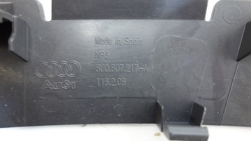 ABSORBÉR KRYT NOSNÍKU PŘEDNÍ AUDI Q3 FACELIFT 15- 8U0807217A