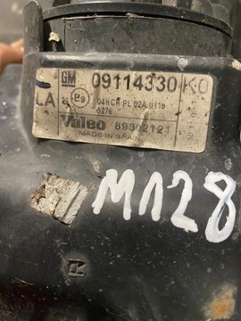 OPEL CORSA C 00- SVĚTLO PRAVÁ PŘEDNÍ 09114330