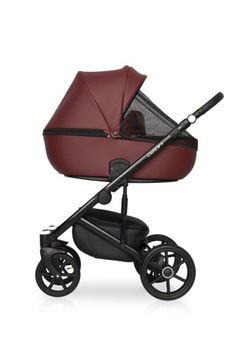 Wózek 3w1 OZON Riko Basic POMPOWANE KOŁA PRZEKŁADANE SIEDZISKO + FOTELIK