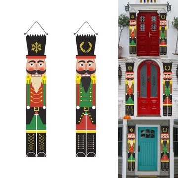 Рождественский декоративный баннер 