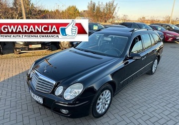 Mercedes Klasa E W211 Kombi S211 3.0 V6 (280) 231KM 2009 Mercedes-Benz Klasa E 3,0 Benzyna 231 KM Elegance Automat GWARANCJA Zamian