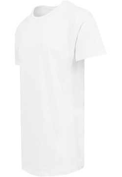 męska koszulka biała T-Shirt biały długi Urban L