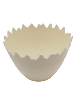 DONICZKA, OSŁONA SKORUPKA POŁÓWKA JAJKA KREM WIELKANOC 9cm