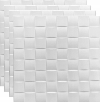 KASETONY SUFITOWE PANELE BIAŁE PIANKOWE 0816 1m2