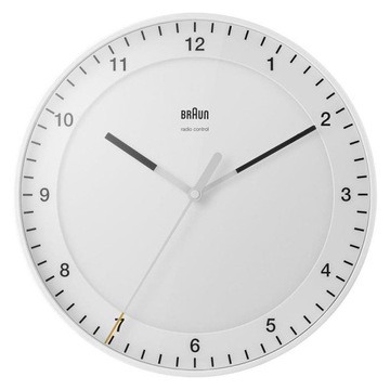 Zegar ścienny Braun biały 30cm BC17W-DCF + 1x Bateria AA
