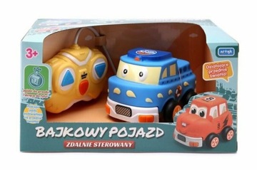 Bajkowy pojazd zdalnie sterowany niebieski Artyk