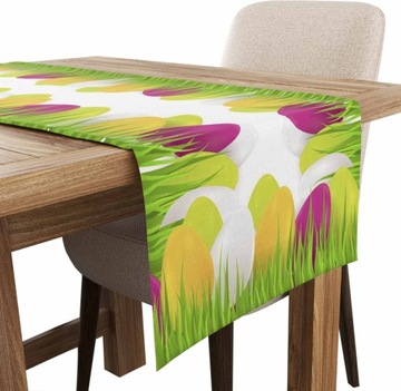 BIEŻNIK świąteczny stół WIELKANOC obrus 40x160 78