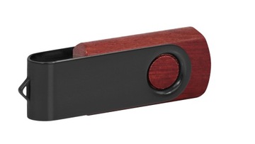 PENDRIVE REKLAMOWY USB z logo PD-6 Wood 8GB Z GRAWEREM 10 SZT