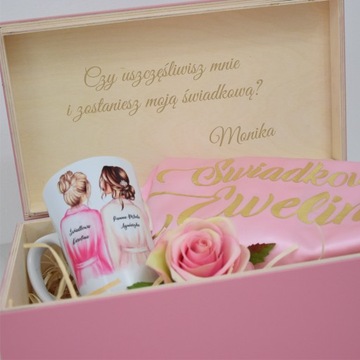 ПРОСЬБА для свидетеля: халат и шампанское.