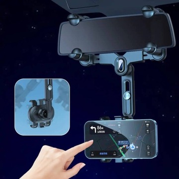 ДЕРЖАТЕЛЬ ЗЕРКАЛА ЗАДНЕГО ВИДА АВТОМОБИЛЯ ТЕЛЕФОН