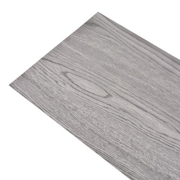 Panele podłogowe PVC, 5,26 m², 2 mm, ciemnoszare,