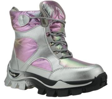 ОБУВЬ ЗИМНЯЯ ДЛЯ ДЕВОЧЕК, УТЕПЛЕННАЯ, СНЕЖНЫЕ БОТИНКИ 31