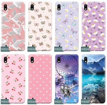 ЧЕХОЛ для Samsung Galaxy A10 + УЗОРЫ СТЕКЛЯННОГО КОРПУСА