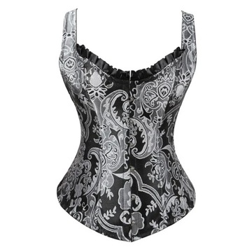 Gothic Corsets And Bustiers Vest Corset Steel Bone