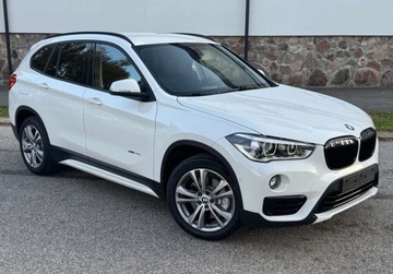 BMW X1 F48 Crossover xDrive20i 192KM 2017 BMW X1 2.0b 192Ps 4x4 Automat Ledy Navi Bixenony 1 WL.100 BEZWYPADKOWA, zdjęcie 1