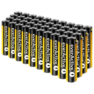 Baterie alkaliczne AA everActive Industrial 40szt