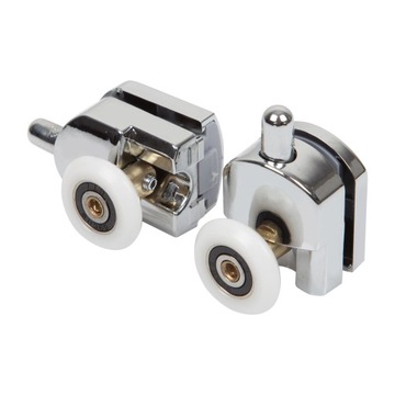 Rolki dolne fi 25 / 2 szt. do kabiny /szkło 4-6 mm