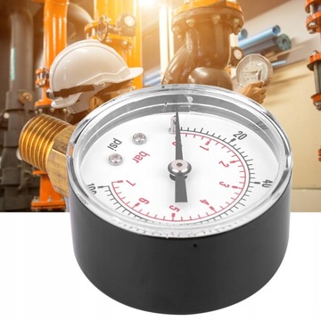 МАНОМЕТР BSPT 1/4 ДЮЙМА 0-100PSI