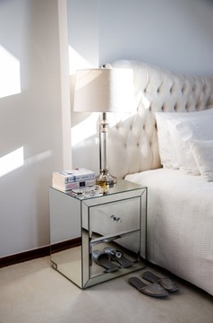 ГРИНВИЧ зеркальная полка с ящиками